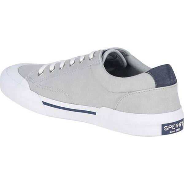 Shop Sperry Top Sider Men S Striper Ii Retro Sneaker Grey Canvas