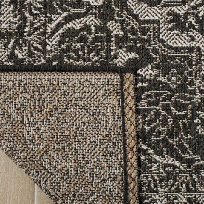 SAFAVIEH Linden Rick Indoor/ Outdoor Waterproof Patio Backyard Rug