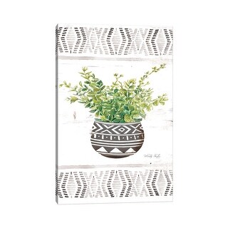 iCanvas "Aztec Floral III " by Cindy Jacobs Canvas Print - Bed Bath ...