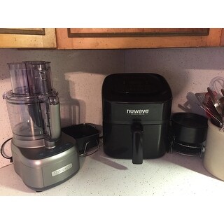 NuWave Brio Digital Air Fryer (6 qt, Black)