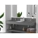 preview thumbnail 108 of 175, Juniper Stone Solid Surface Wall-mounted Vessel Sink