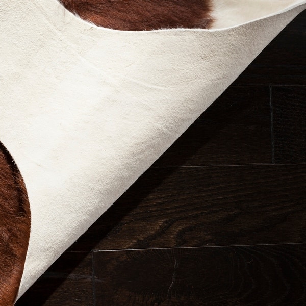 Safavieh Handmade Cow Hide Lorean Cabin Lodge Leather Rug On Sale Overstock 6128508