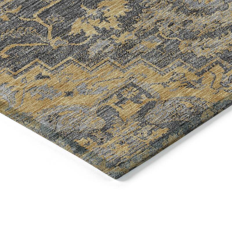 Machine Washable Indoor/ Outdoor Chantille Traditional Boho Rug
