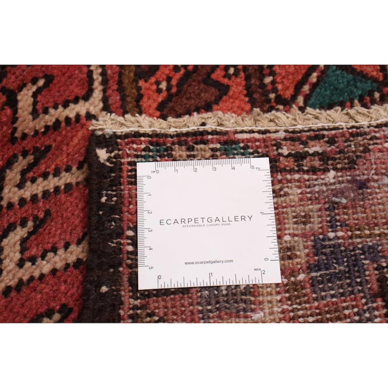 ECARPETGALLERY Hand-knotted Konya Anatolian Red Wool Rug - 3'3 x 11'0