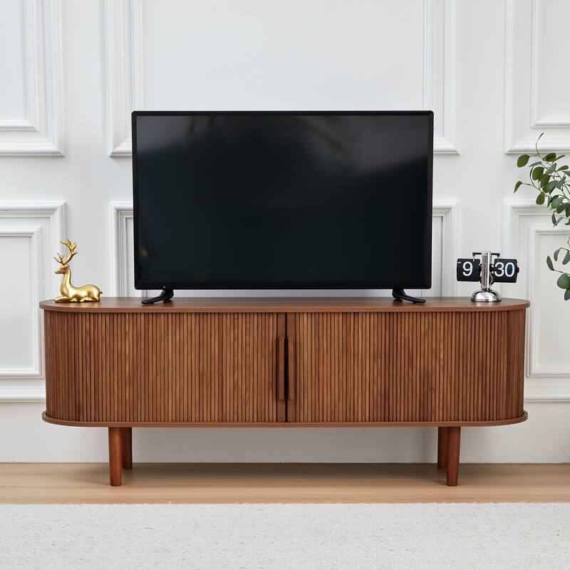 62.99in. Wood TV Stand For TVs up to 70in.