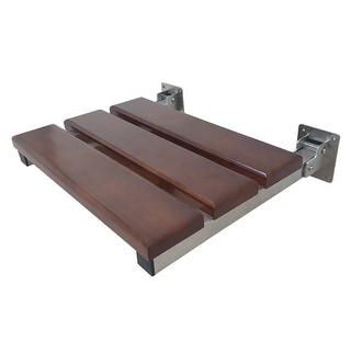 Chaise 19" x 16" Wall Mount Folding Shower Seat