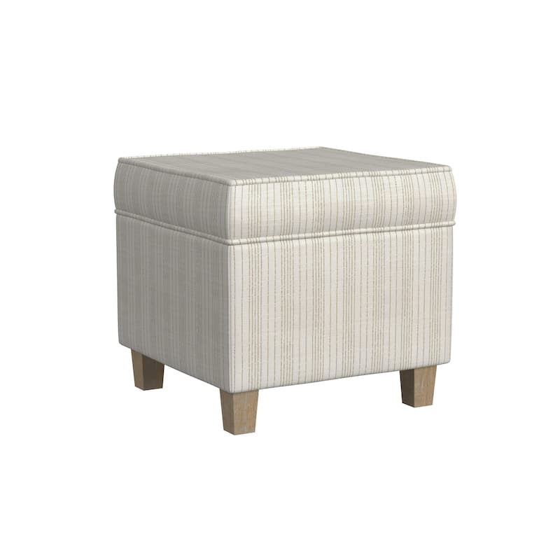 Carson Carrington Birkerod Square Lift-off Storage Ottoman