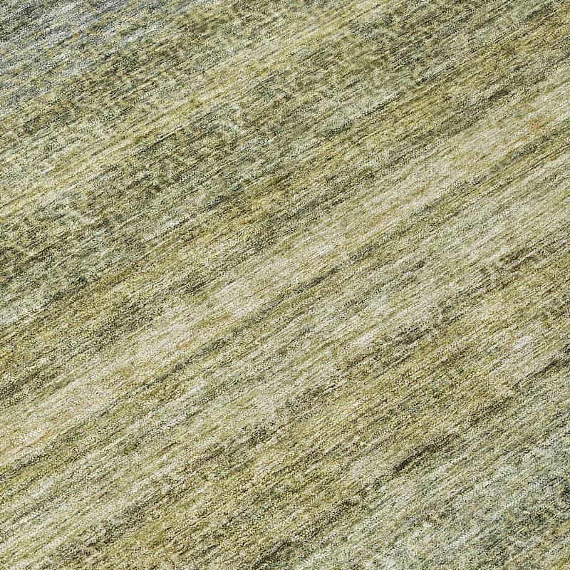 Machine Washable Indoor/ Outdoor Ombre Solid Chantille Rug