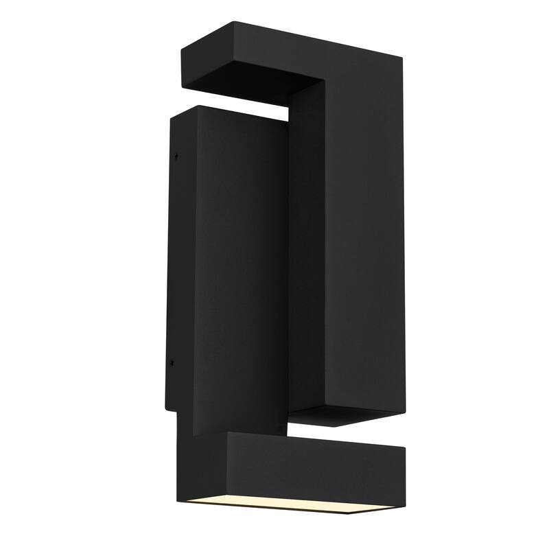 11.25 inch LED Wall Sconce - Black