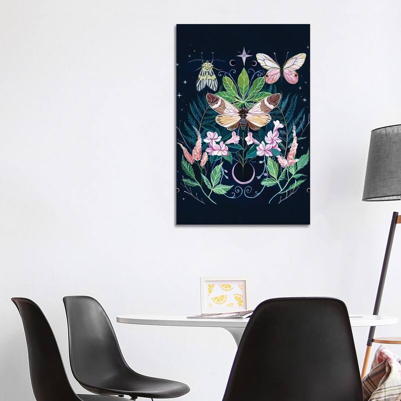 iCanvas "Cicada Moon" by Clara McAllister Canvas Print - 40x26x1.5
