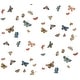 preview thumbnail 1 of 5, Butterfly House White Peel and Stick Wallpaper