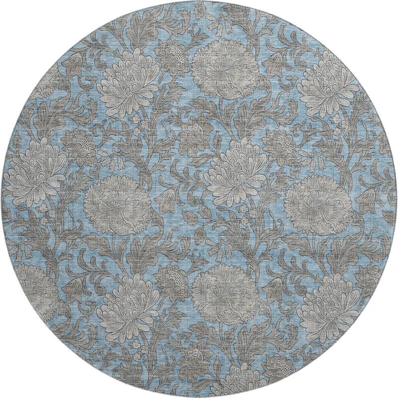 Premium Washable Super Soft Floral Mayfield Rug