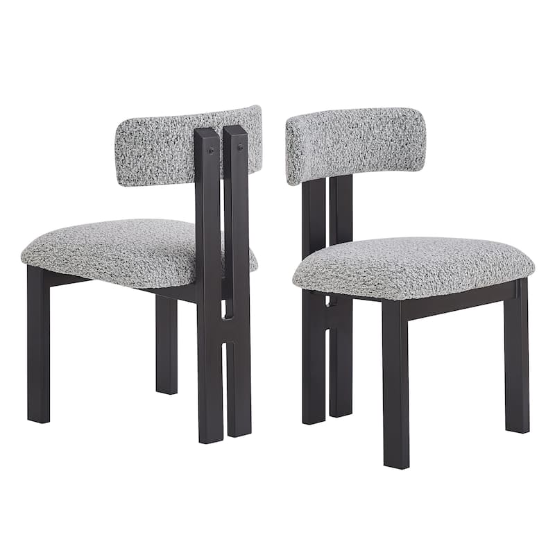 Dalenor Upholstered 3-piece Dining Set with Aluminum Table and Cushioned Chairs by Christopher Knight Home