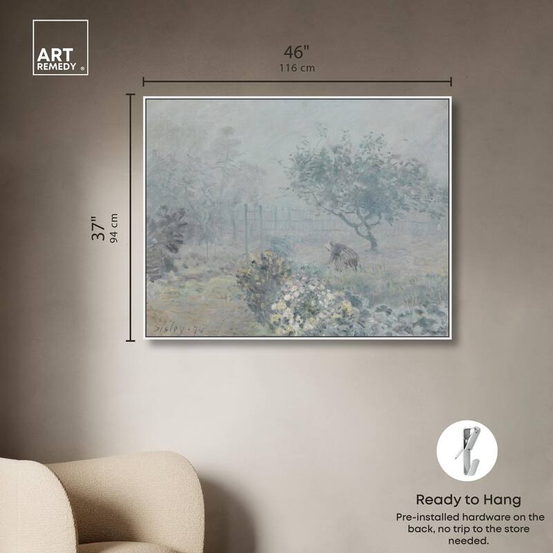Fog Canvas by Art Remedy