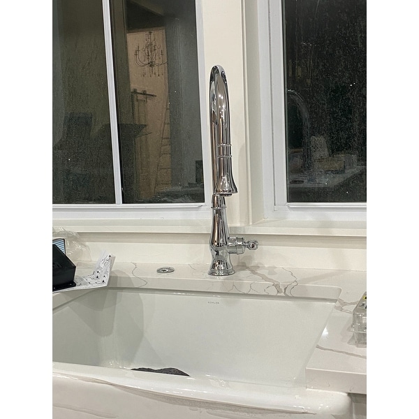 Rohl Italian Kitchen Patrizia Pull-Down Faucet with Single ...