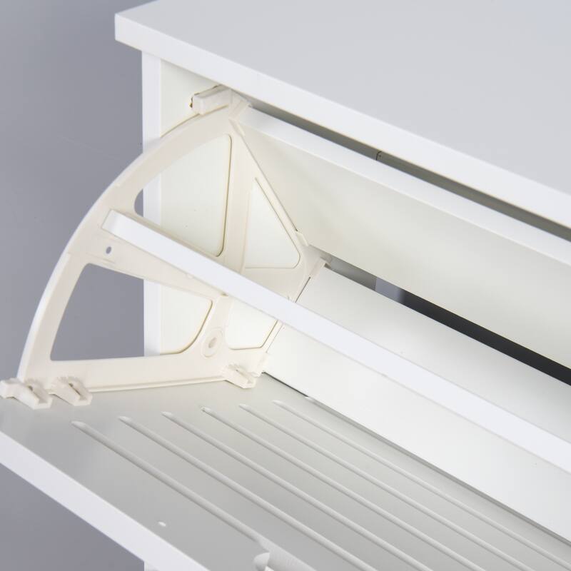 Wooden Shoe Cabinet for Entryway Storage Cabinet