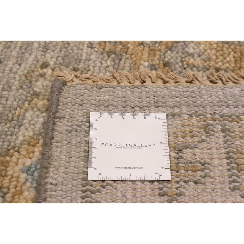 ECARPETGALLERY Hand-knotted Jules Serapi Grey Wool Rug - 9'1 x 12'0