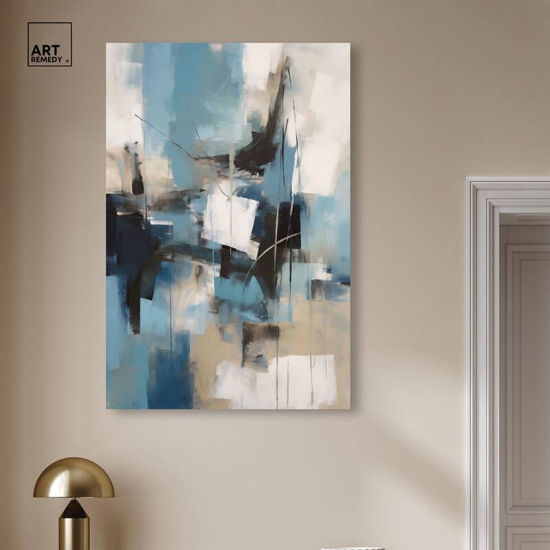 Glimpse of Infinity I Canvas by Art Remedy, Gallery Wrapped