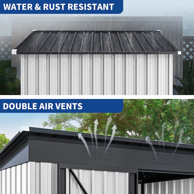 Steel Outdoor Storage Shed