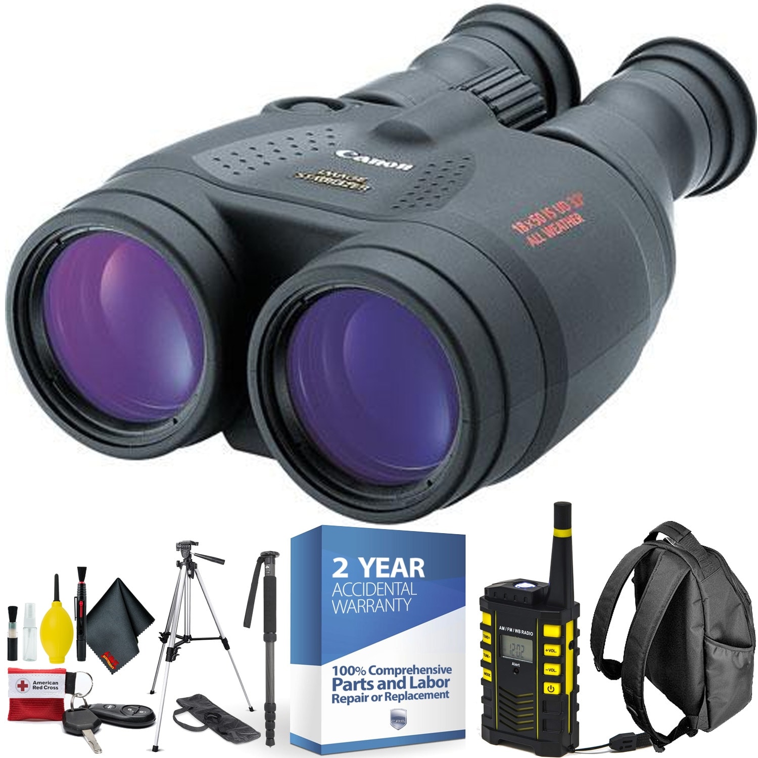 Canon | 8 x 25 IS Image Stabilized Binoculars | 7562A002