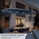 preview thumbnail 43 of 62, 15ft Patio Umbrella Outdoor Market Umbrella with Base and LED Lights