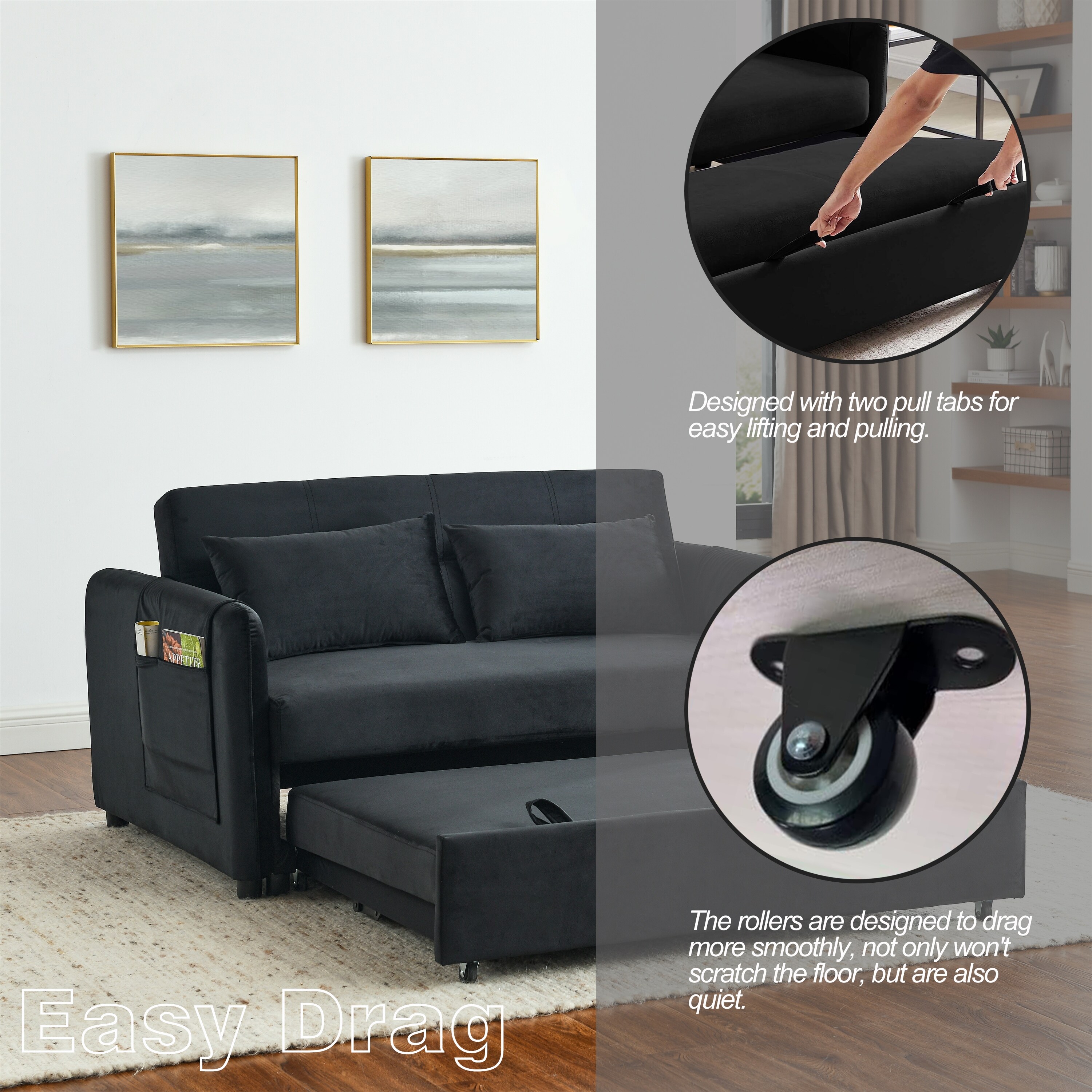 3 in 1 sofa outlet bed