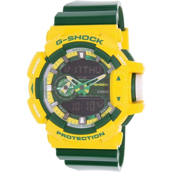 g shock yellow green