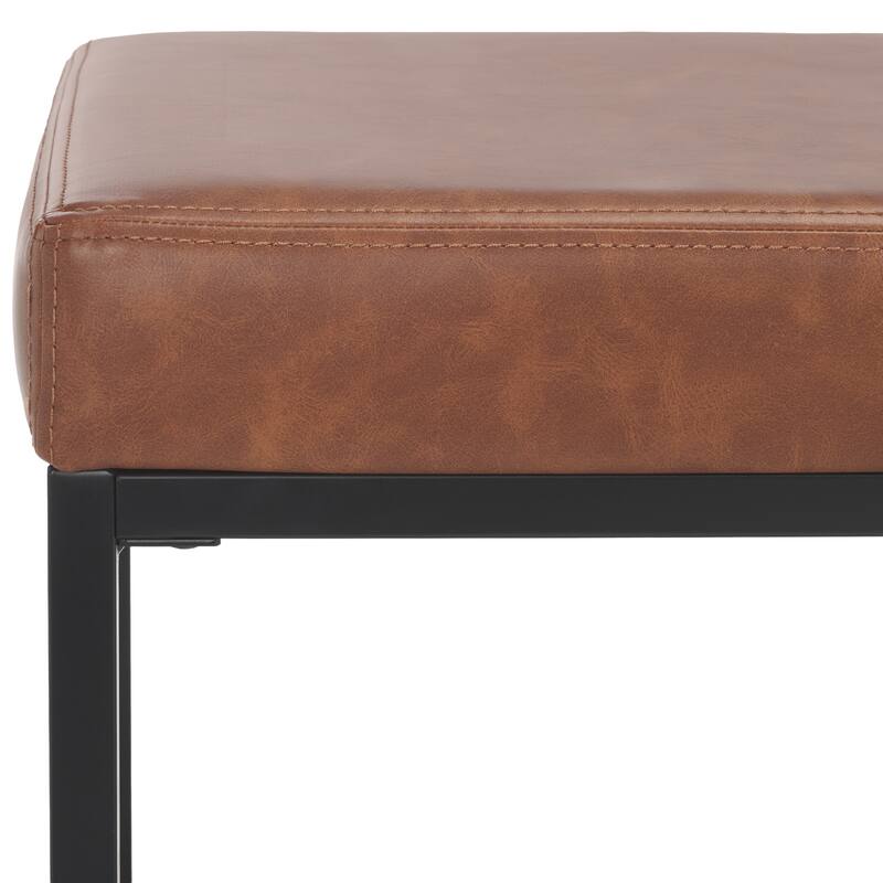 SAFAVIEH Selena 2-Shelf Bench - 48" W x 15" D x 18" H - 48Wx15Dx18H