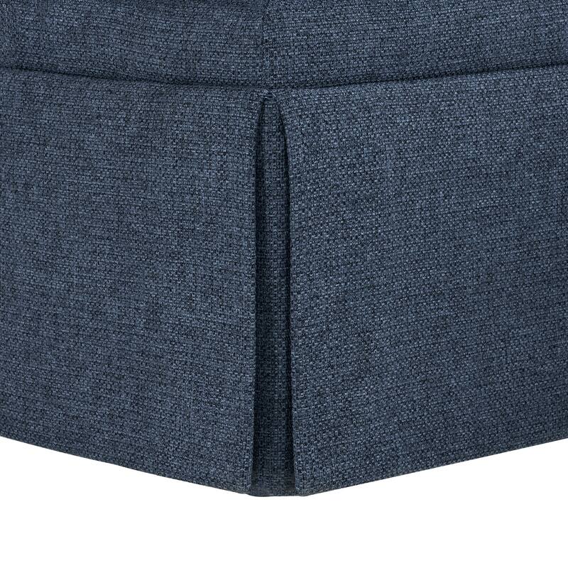 Modern Versatile Fabric Tufted Storage Ottoman Bench for Living Room