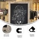 preview thumbnail 16 of 99, Freestanding Tabletop or Wall Mount Magnetic Chalkboard
