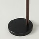 preview thumbnail 4 of 7, Brightech Trilage 84 in. Oil Brushed Bronze Mid-Century Modern 3-Light Adjustable LED Floor Lamp with 3 Beige Fabric Drum Shades