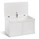 preview thumbnail 12 of 10, Costway Wooden Kids Toy Storage Box Sitting Top Chest Organizer Large