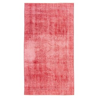 ECARPETGALLERY Hand-knotted Color Transition Red Wool Rug - 3'5 x 6'8 ...