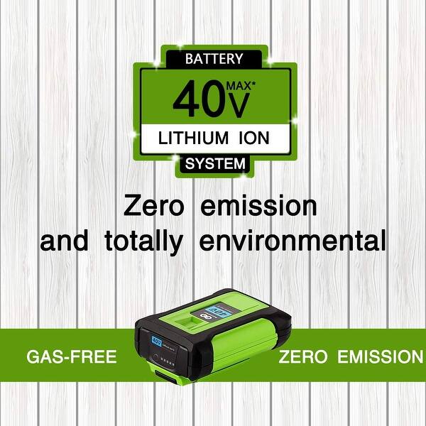 Shop Best Partner 40v Max Lithium Ion Brushless Cordless 14 Chain Saw 4 0ah Battery And Charger Include Overstock 30636940