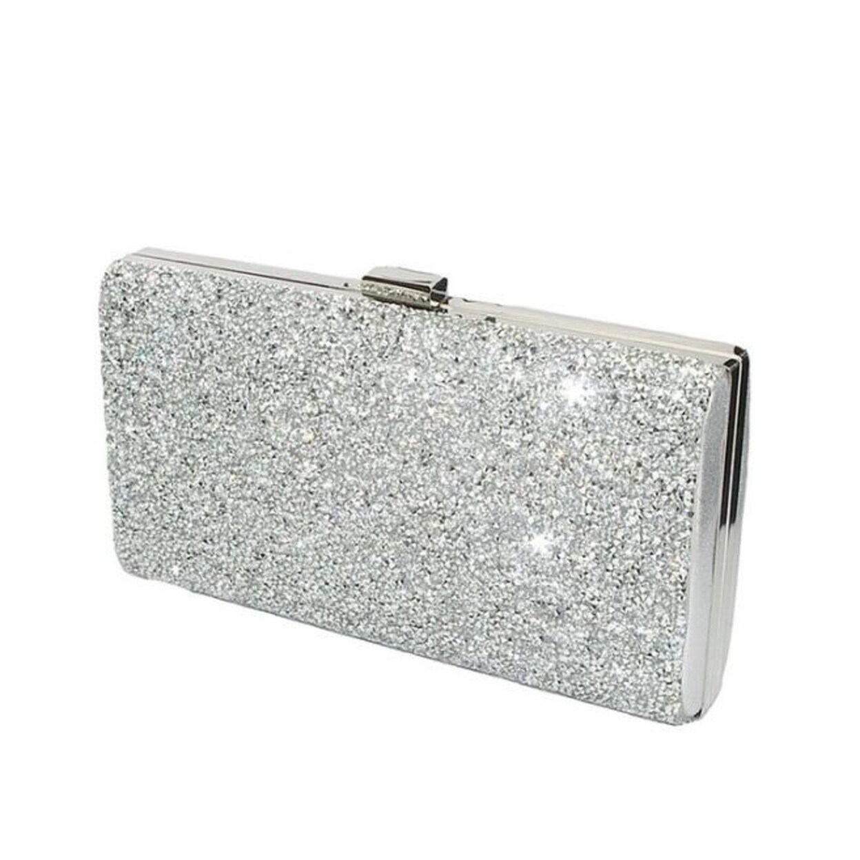 black evening clutch bag