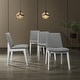 preview thumbnail 10 of 19, CraftPorch Mid-century Modern Upholstered Dining Chair and Wooden Bench (Set of 5)