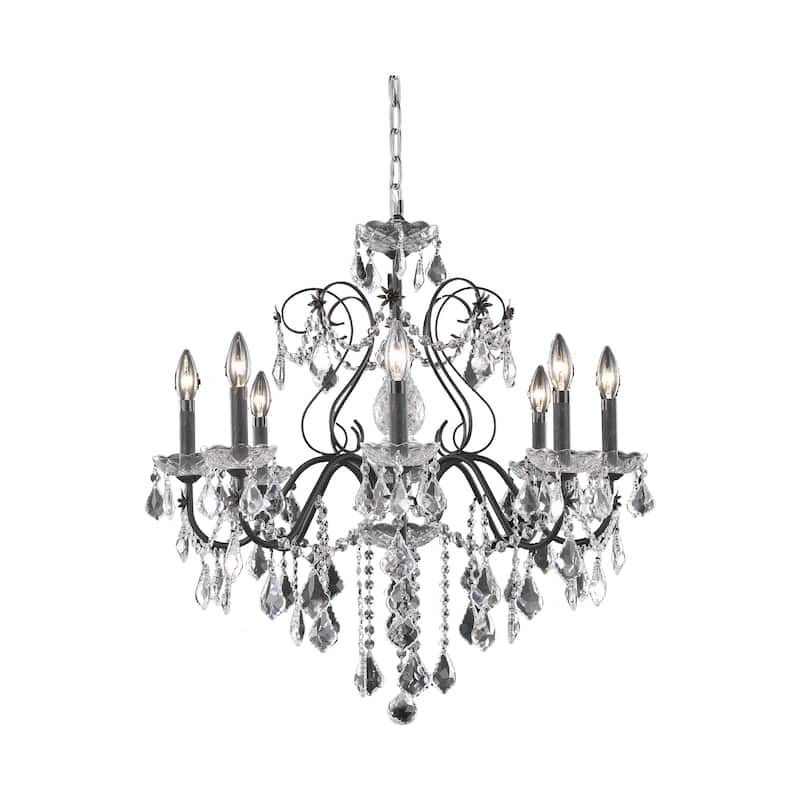 Fleur Illumination 8-light Dark Bronze Chandelier