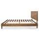 preview thumbnail 13 of 12, Priage by ZINUS Brown Wood Platform Bed Frame with Adjustable Headboard