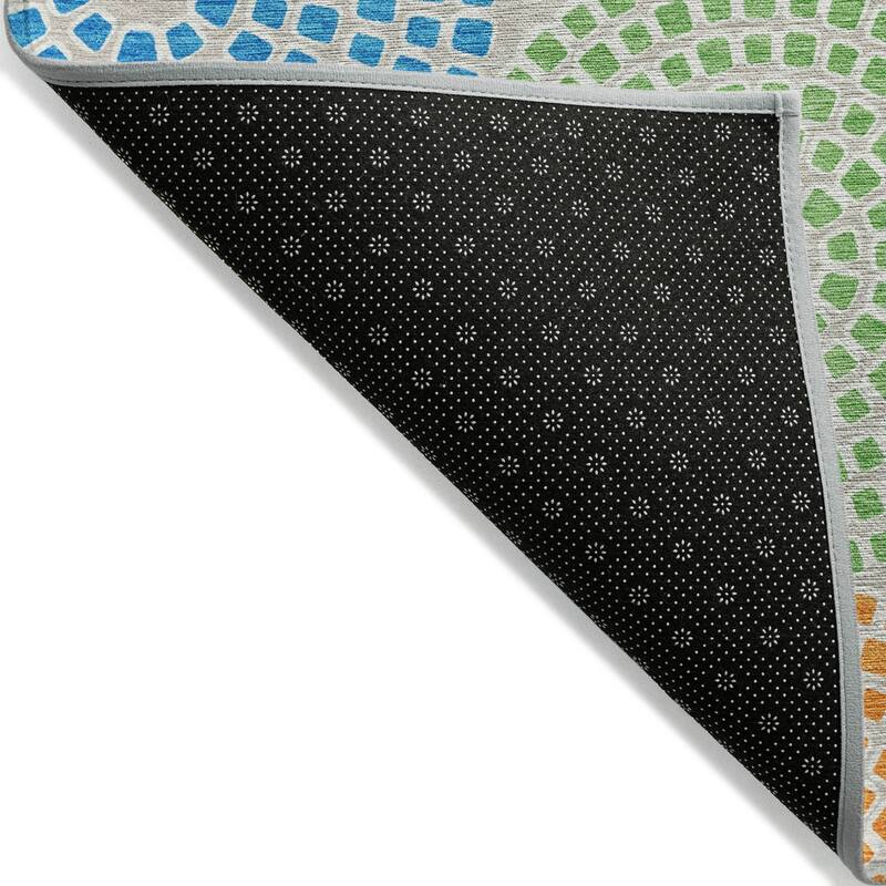 Machine Washable Indoor/ Outdoor Chantille Contemporary Rug