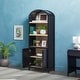 preview thumbnail 27 of 40, Middlebrook Designs 3 Shelf Open Arched Bookcase Cabinet