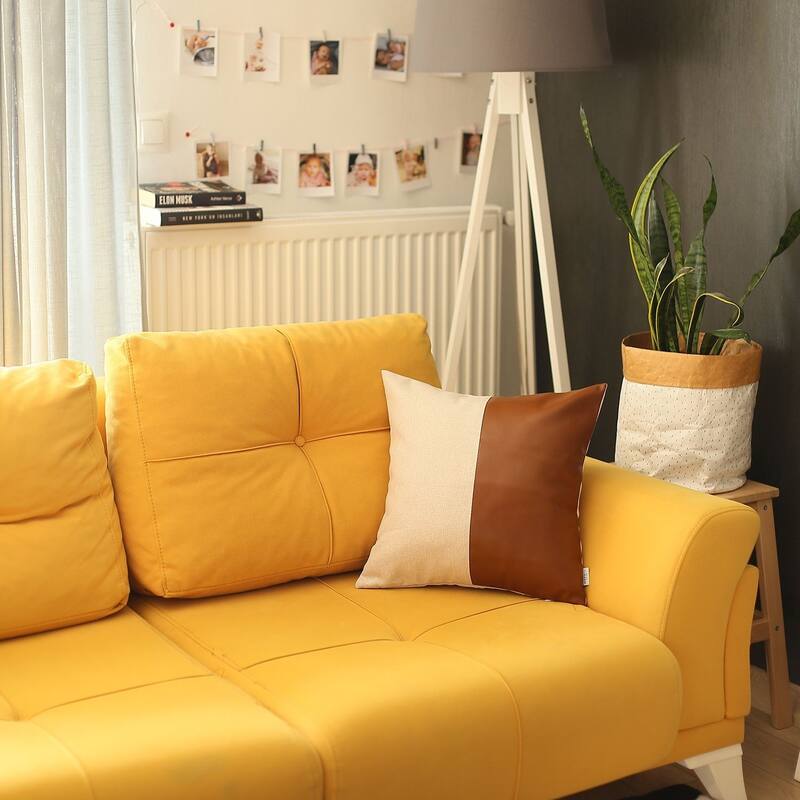 Set of 2 Black and Brown Throw Pillow Covers On Sale Bed Bath