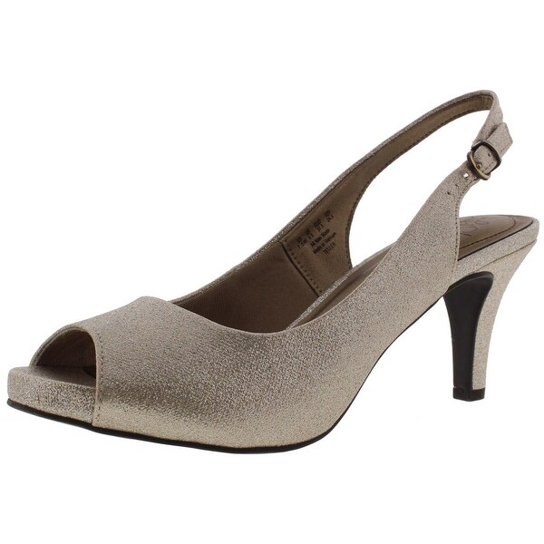lifestride teller women's slingback dress heels