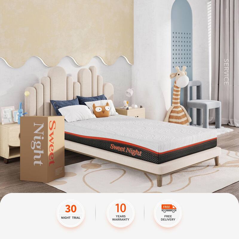 Sweetnight 10-inch Hybrid Memory Foam Innerspring Mattress