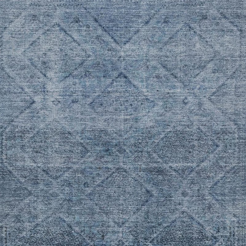 HomeRoots Geometric Transitional Rectangle Outdoor Rug
