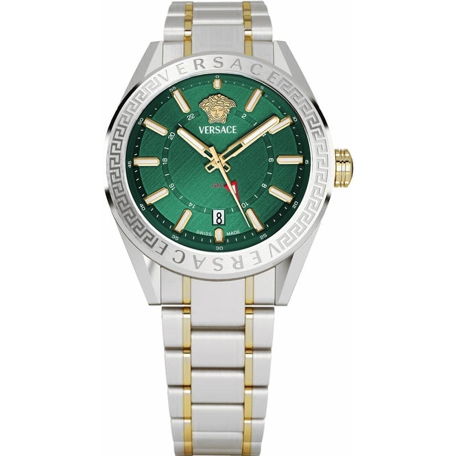 Versace Men's V-Code 42mm Quartz Watch - N/A