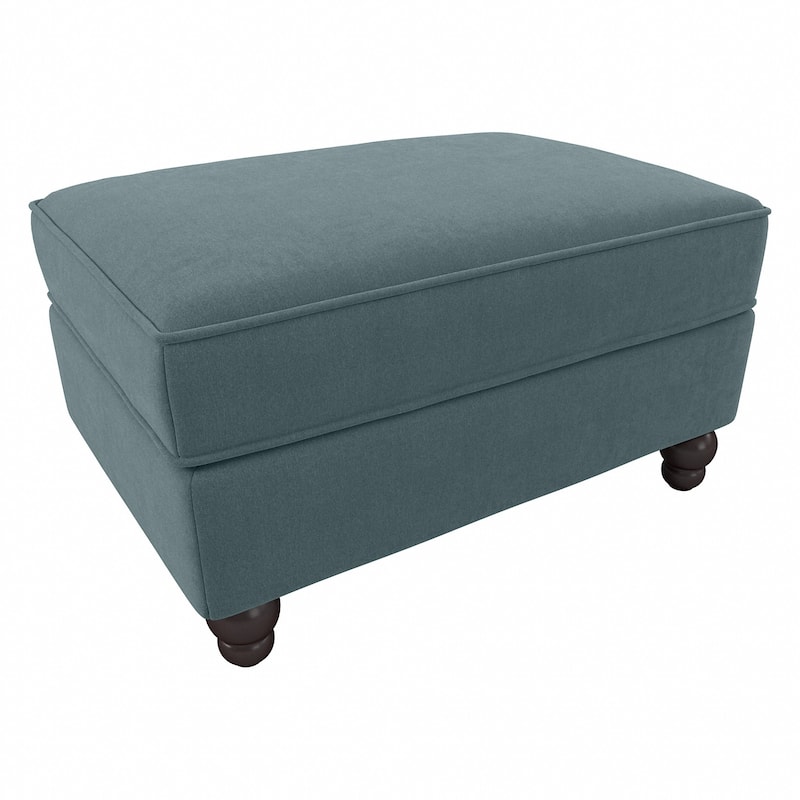 Bush Furniture Coventry Large Upholstered Storage Ottoman