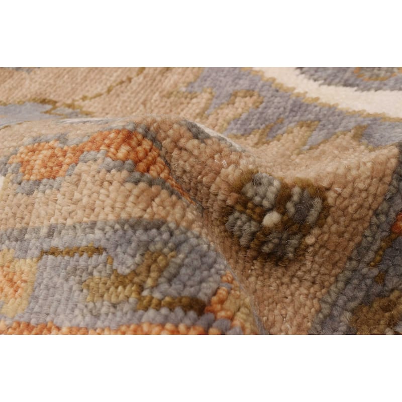 ECARPETGALLERY Hand-knotted Jules Serapi Brown Wool Rug - 8'10 x 12'0