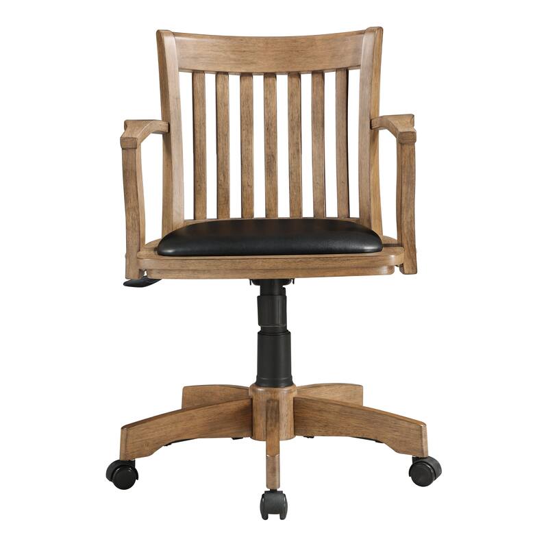 Copper Grove Wilbur Vintage Padded Wood Banker's Chair