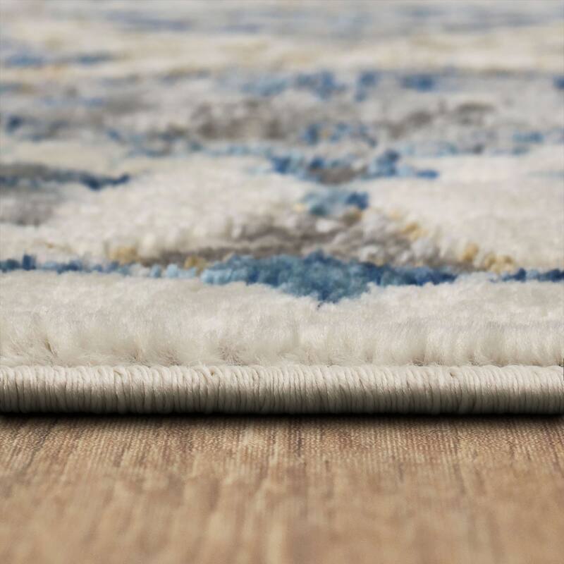 Mohawk Home Pandora Floral Ornamental Medallion Woven Area Rug