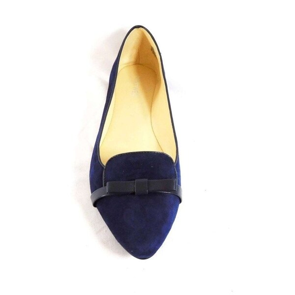 nine west velvet flats
